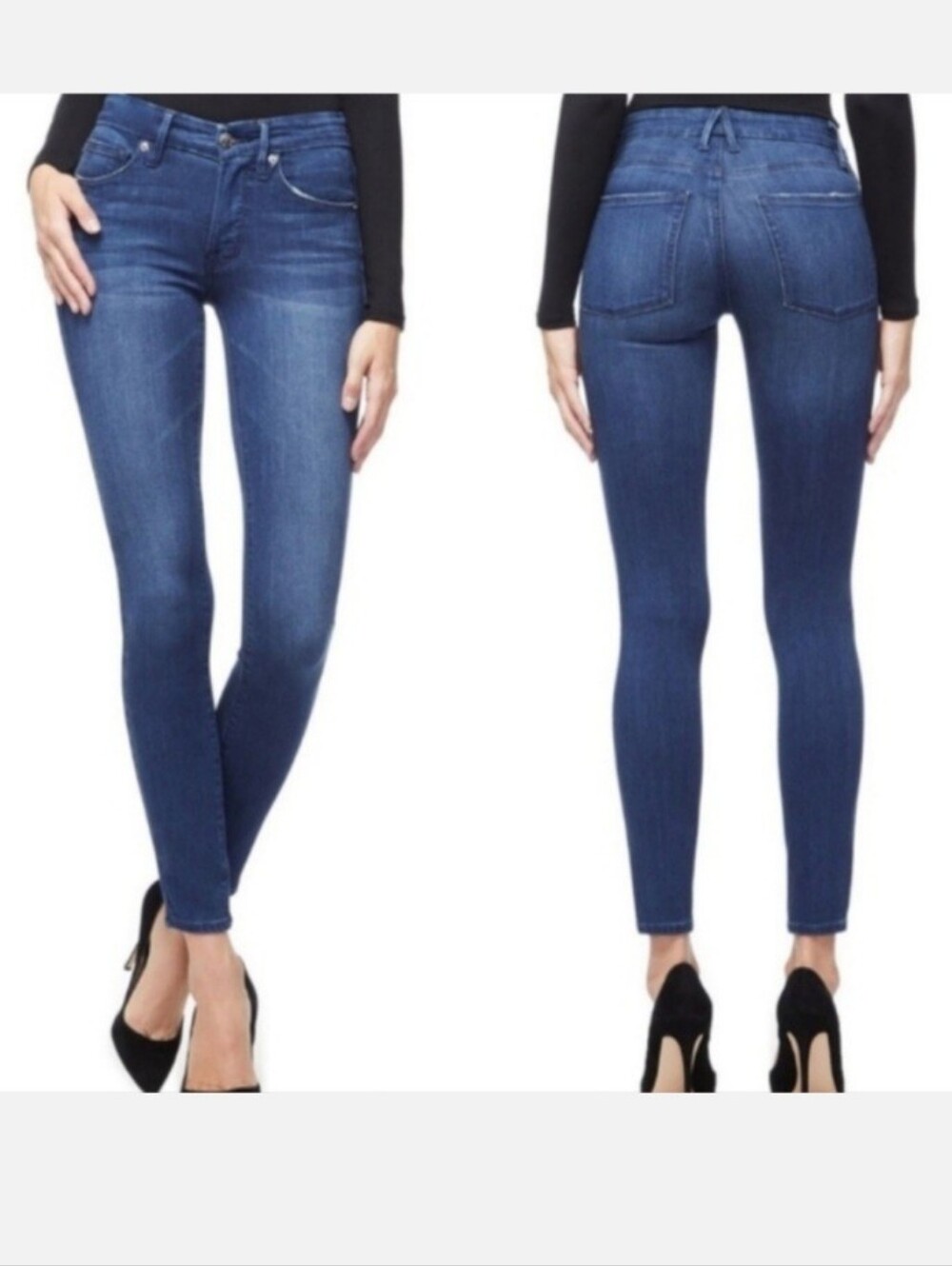 Good American Good Legs high waist skinny jeans 0/25